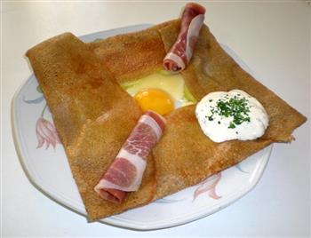 galette montagnarde - crêperie le relais de launay