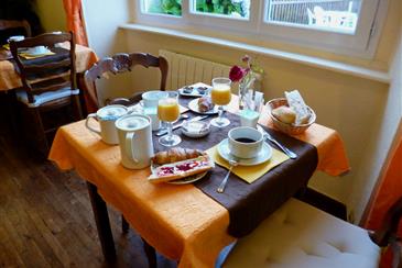 petit déjeuner au relais de launay hotel paimpol