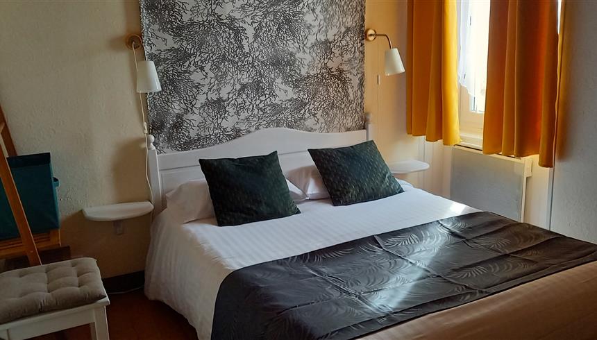 chambre n°2, vue jardin